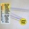 BAZIC Hot Melt Glue Sticks Dual Temp. Mini 3.9" x 0.27" (100/Box)